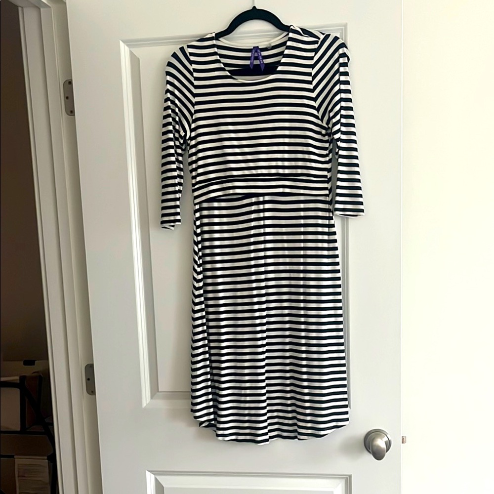 Seraphine maternity and nursing dress